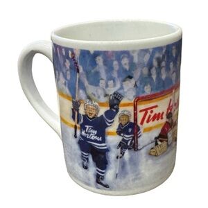 Tim Horton's Vintage Winning Goal Hockey Ceramic Mug